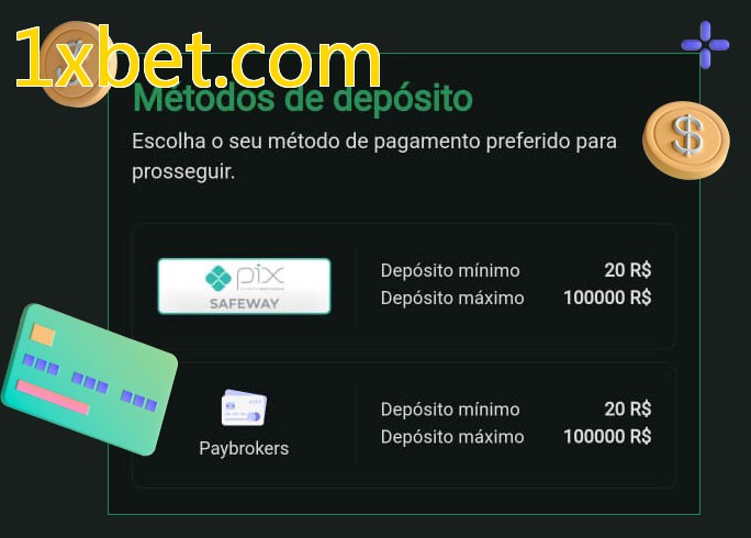 O cassino 1xbet.combet oferece uma grande variedade de métodos de pagamento